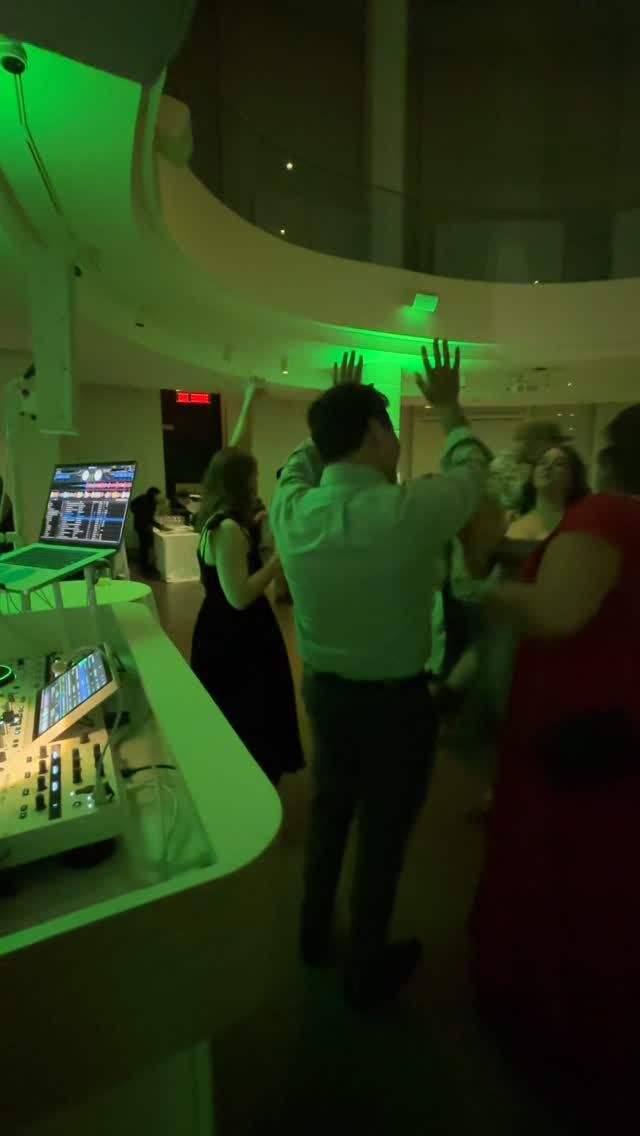 When a song hits the right feels 🎵🎧
Sometimes you request a song, but don’t know if it will vibe with your crowd. Here’s your answer: if you like it, they will follow your energy. 🥰
We love getting requests! Trust your DJ to align it with what’s coming up and you’ll appreciate the transition.
Happy couple Jason & Maxime
Venue @museumofnature 
Ceremony music @aude.urbancic 
Officiant Karen @grounded.ceremonies 
Photographer @calmxcollective 
DJ & MC @dynamixproductions 
Caterer @lesflavoureux 
Flowers @riverwoodgardens 
Cake @dessertfirst_bankstreet
#dynamixproductions #unwritten #groom #dancing #wedding #ottawavenue #ottawawedding #museumofnature