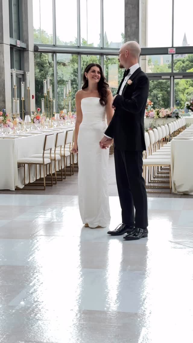 Behind the scenes for Katie & Greg’s wedding 💍

🎼 Narrative: in this video, we first notice pianist and singer @kimberleydunnmusic, setting the mood before guests arrive. 
We see in awe the beautifully selected flowers in the foyer, with its natural light that filters through a pool of water from the glass floor above, making the arrangements shimmer. ✨

Next we walk through the Great Hall, where our couple has their first look. Accompanied by @ericairwinweddings, emotions run high as they take in the beauty of the room, meticulously arranged by @wedecor_inc 🍽️

K & G are simply breathless at the sight of the most impressive seating chart ever seen by our team. 🤩

The day was professionally preserved with photography and videography by @agatharowland. Content creation was produced by @filmsbyjinbon 🎥

@dynamixproductions stands before the dance floor, ready to continue the day with curated songs to keep guests dancing surrounding the couple with love 💕 

Want your day to look like this? See the complete list of vendors who made Katie & Greg’s day possible! 💫

Cover song: @kimberleydunnmusic 

Bride @katiekerrick 
Groom @gregcharbs 
Wedding Planner @ericairwinweddings 
Venue @natgallerycan 
Florals, Rentals & Stationery @wedecor_inc 
Catering @mycateringgroup 
Photographer & video @agatharowland 
Content creation @filmsbyjinbon 
Officiant @merryfairyweddings 
Hair @showponyhair 
Makeup @klavazbeautyteam @klavaz.makeup 
Ceremony music @kimberleydunnmusic 
Music @dynamixproductions 
Photo Booth @dynamixphotobooth 
Donuts @suzyq.doughnuts 

Behind-the-scenes captured by @dynamixproductions 

#dynamixproductions #weddingdj #ottawabride #wedding2026 #weddingtips